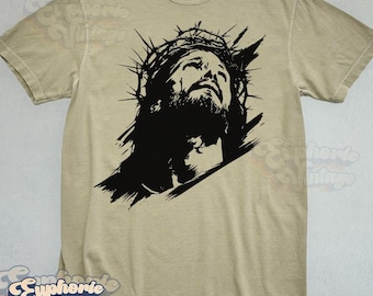 Retro Jesus 90s T-Shirt, Christian Apparel, Religious Gift, Unisex Adult Graphic Tee, He Has Rizzen, Jesus Shirts