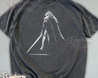 Medieval Knight T-shirt, Gift for Him or Her, Dark Fantasy Tshirt, Gothic Clothing