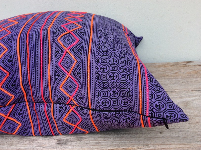 20 X 20 HMONG PILLOW Hmong Cushionhamp Hmong Hmong Etsy
