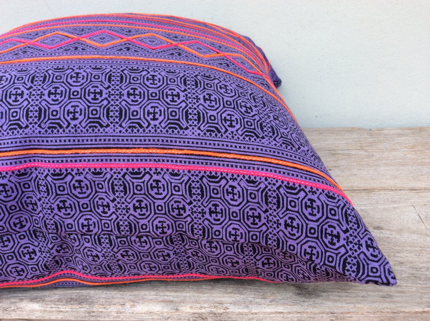 20 X 20 HMONG PILLOW Hmong Cushionhamp Hmong Hmong Etsy