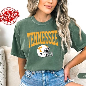 Comfort Colors Tennessee Volunteers Shirt, College Football Tee, Retro Sports T-Shirt, UT Knoxville Fan Apparel, Game Day Gift