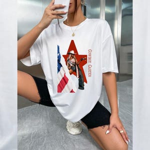 Vintage  Cowboy  Tee for Her