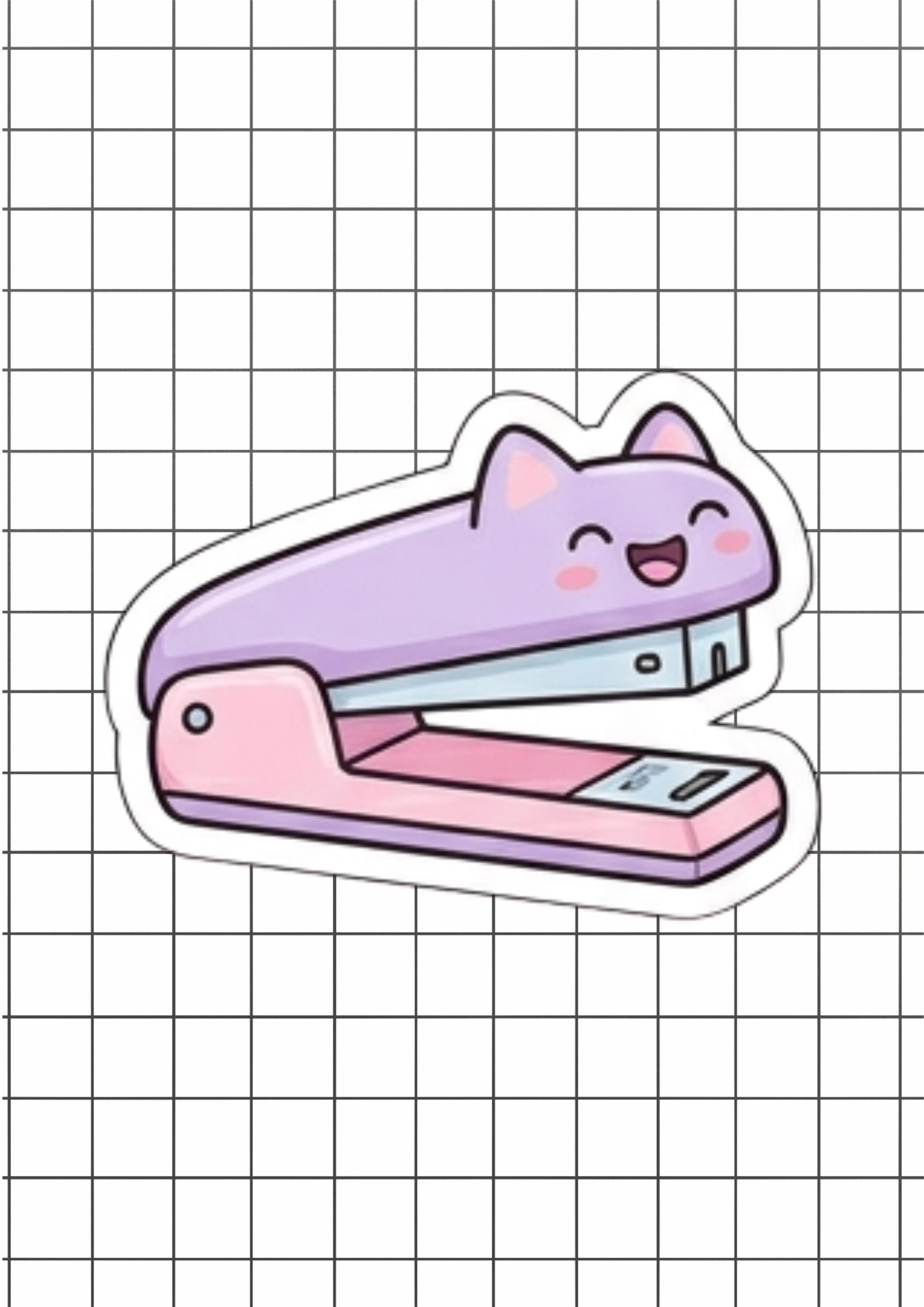 Pastel Study Stickers Kawaii Pastel School Stickers | Cute Aesthetic Study Planner Stickers+ ...