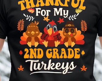 Thankful for My 2nd Grade Turkeys