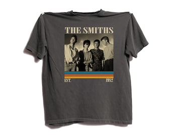 Camiseta de The Smiths Band, camiseta retro de música de los 90, colores cómodos