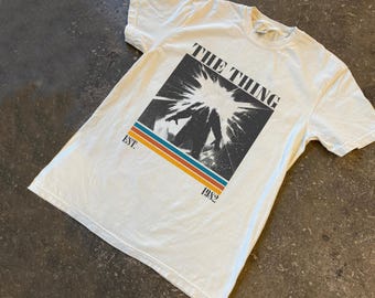 The Thing Movie T-Shirt, John Carpenter Film, Comfort Colors