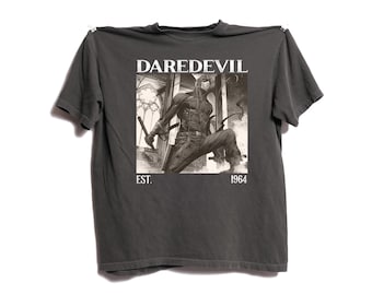 Camiseta da série de TV Demolidor, Matt Murdock, Super-herói retrô