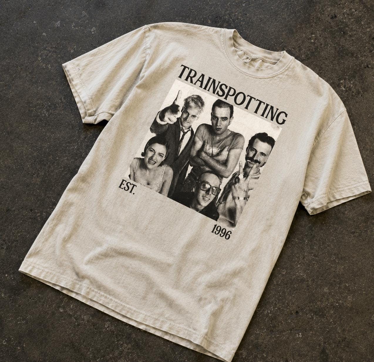Trainspotting Vintage Comfort Colors Tee, Retro 90s T-shirt - Etsy