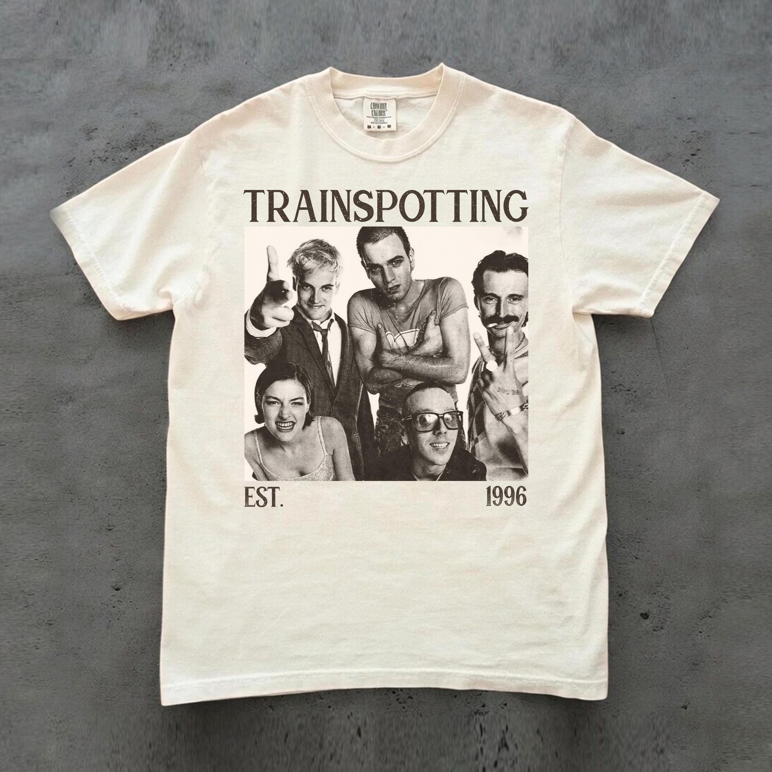 Trainspotting Vintage Comfort Colors Tee, Retro 90s T-shirt - Etsy