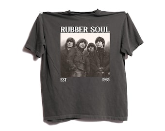 Vintage 90's the Beatles Rubber Soul Album Portrait Tee Size Large