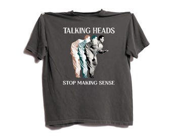 Stop Making Sense Talking Heads Shirt, Music Graphic Tee