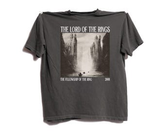 Fellowship of the Ring T-Shirt, Comfort Colors Vintage Movie Tee