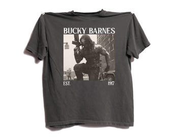 Bucky Barnes Winter Soldier Fan T-Shirt, Unisex Tee