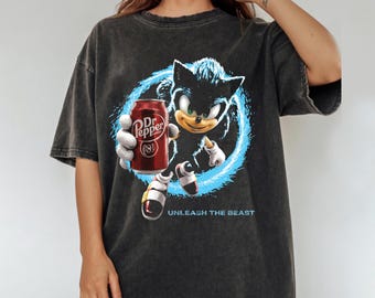 Camiseta gráfica divertida de Dr Pepper, camiseta retro de refresco de los 90, regalo para los amantes de la Coca-Cola Light.