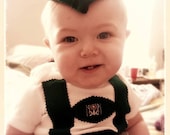 Oktoberfest Lederhosen Baby Bodysuit - Funny German Outfit Infant Onesie