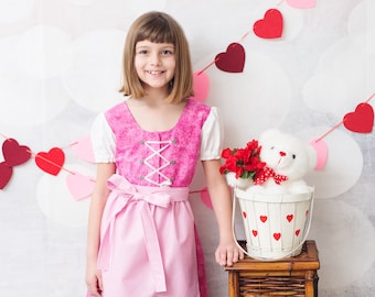 Young girl's German dirndl dress