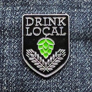 Drink Local - Enamel Pin