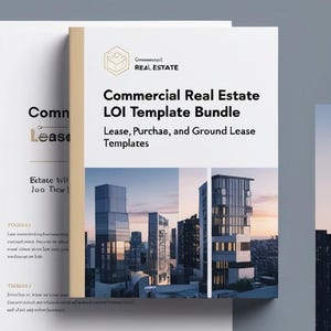 Pacote de modelos de carta de intenções para imóveis comerciais – modelos de locação, compra e arrendamento de terreno