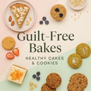 Healthy Cakes & Cookies Cookbook (Digital Download)