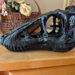 T-Rex Skull – Life-Size 1:1 Dinosaur Fossil Model - Skull - Full-Scale 3D Printed Baby T-Rex