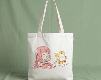 Infinity Nikki | Nikki and Momo Sunset Tote Bag