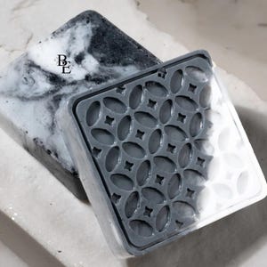 Activated charcoal soap bar