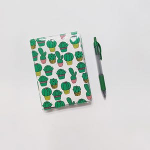 Jelly Clear Cover |  Transparent Journal Cover | Hobonichi | Leuchtturm |  Stalogy | Midori Planners | A6 Size | Cactus Design
