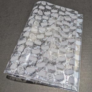 A5 Jelly Clear Cover |  Transparent Journal Cover | Hobonichi | Leuchtturm |  Stalogy | Midori Planners | A5 Cousin | Gray Cats Design