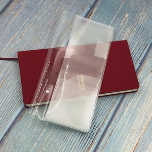 Jelly Clear Cover |  Transparent Journal Cover | Hobonichi | Weeks | Mega Weeks