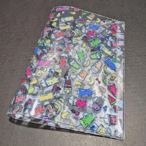 A5 Jelly Clear Cover |  Transparent Journal Cover | Hobonichi | Leuchtturm |  Stalogy | Midori Planners | A5 Cousin | Smoothies Design
