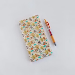 Jelly Clear Cover |  Transparent Journal Cover | Hobonichi | Weeks | Mega Weeks | Woodland Creatures