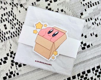 Kirby Dreamland Star Square Notepad