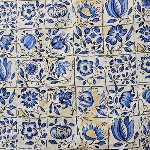Indian handblock cotton fabric