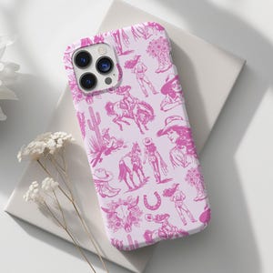Western Cowgirl Phone Case, Vintage Cowboy Aesthetic, Boho Western Vibe, iPhone 16 15 14 13 12 Pro Max Plus Samsung Galaxy S24 S23 S22 S21