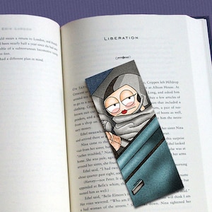 Nextlola&#39;s &quot;Bugatti&quot; illustrated bookmark (glossy finish)