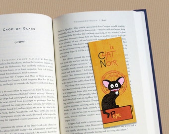 Steinlen&#39;s &quot;Le Chat Noir&quot; illustrated bookmark