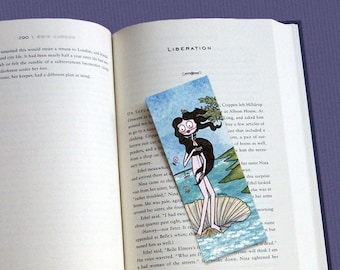 Botticelli&#39;s Venus illustrated bookmark
