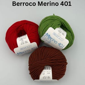 Berroco Merino 401. 100 percent Extra Fine Merino Wool