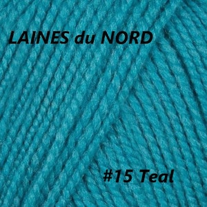 Laines du Nord VASTO #15 Teal