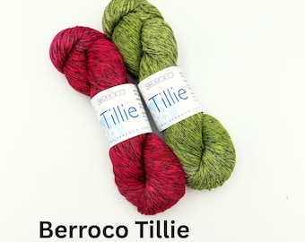 Berroco Tillie Yarn: Hand-Dyed Pima Cotton Blend, 375 Yards