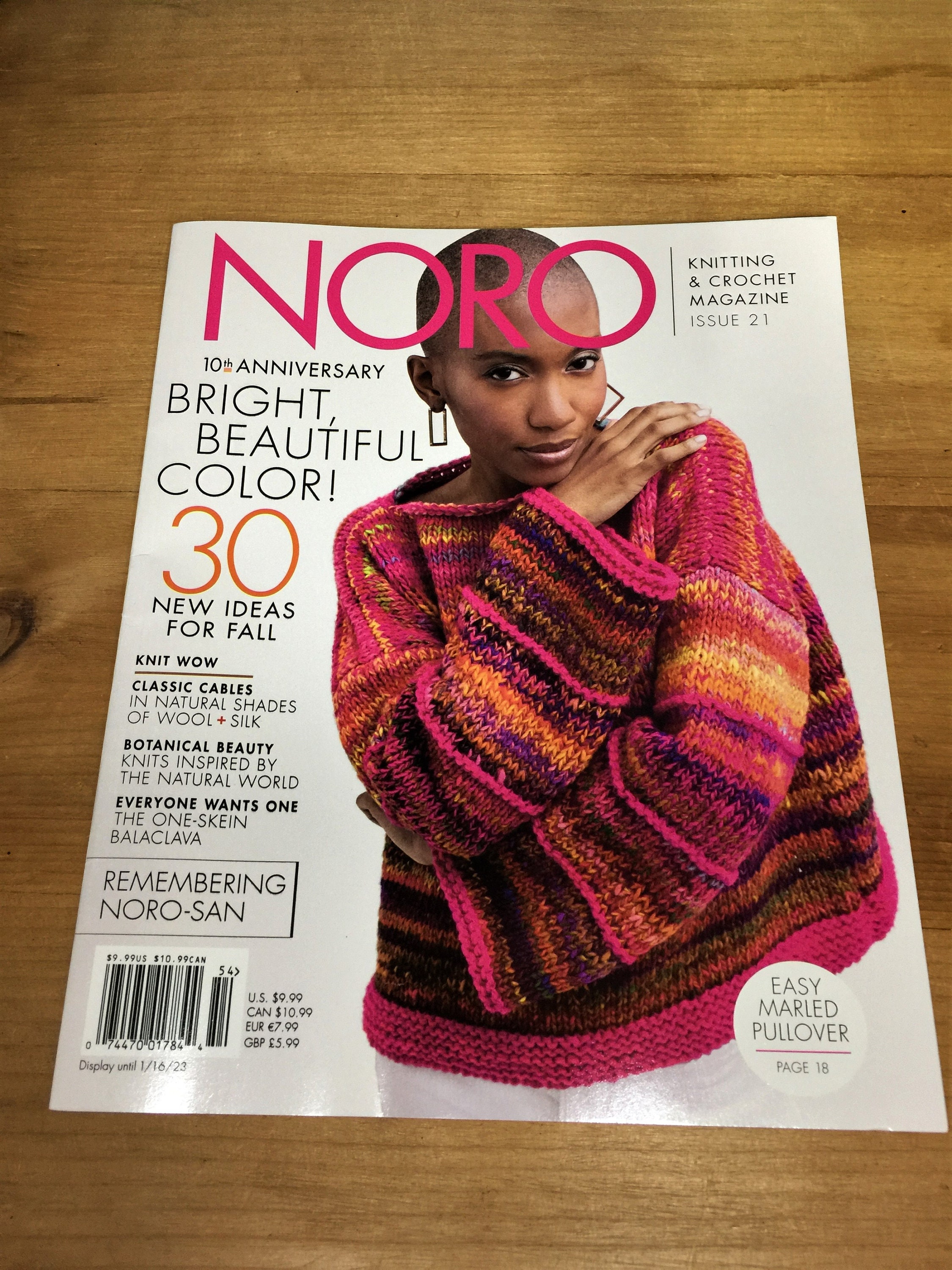 Noro Knitting & Crochet Magazine Nº 20 - Primavera - Verano 2022