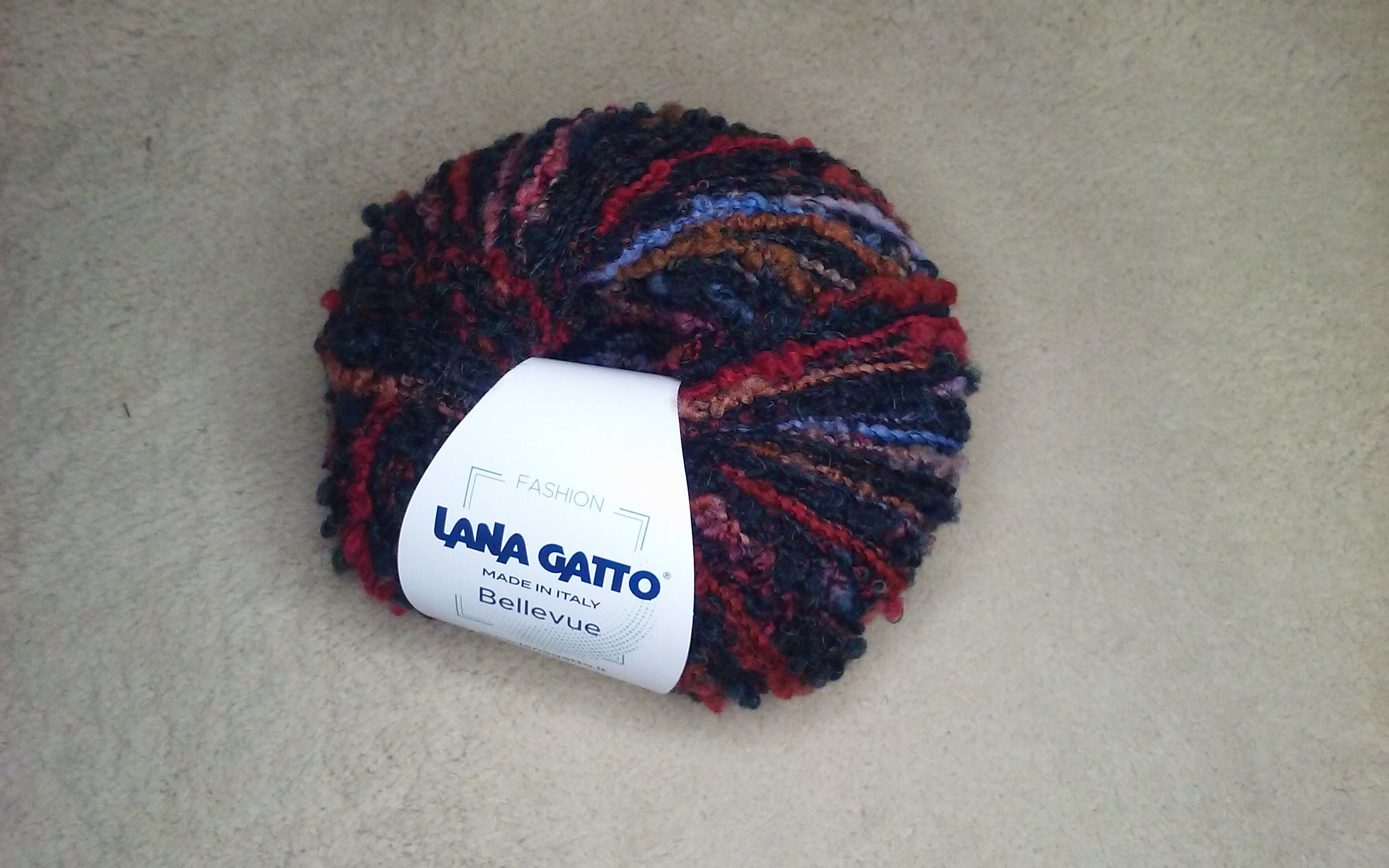 Lana Gatto Little Chanel Jacket, Knit Sweater Kit with Bellevue Yarn 10/12 / Bellevue #8839