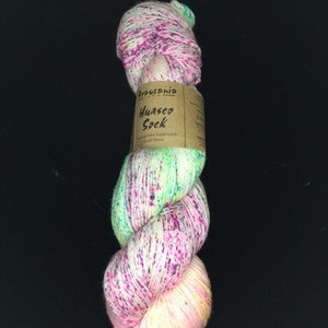 Araucania Huasco Sock  Rosa Dorada color #1023