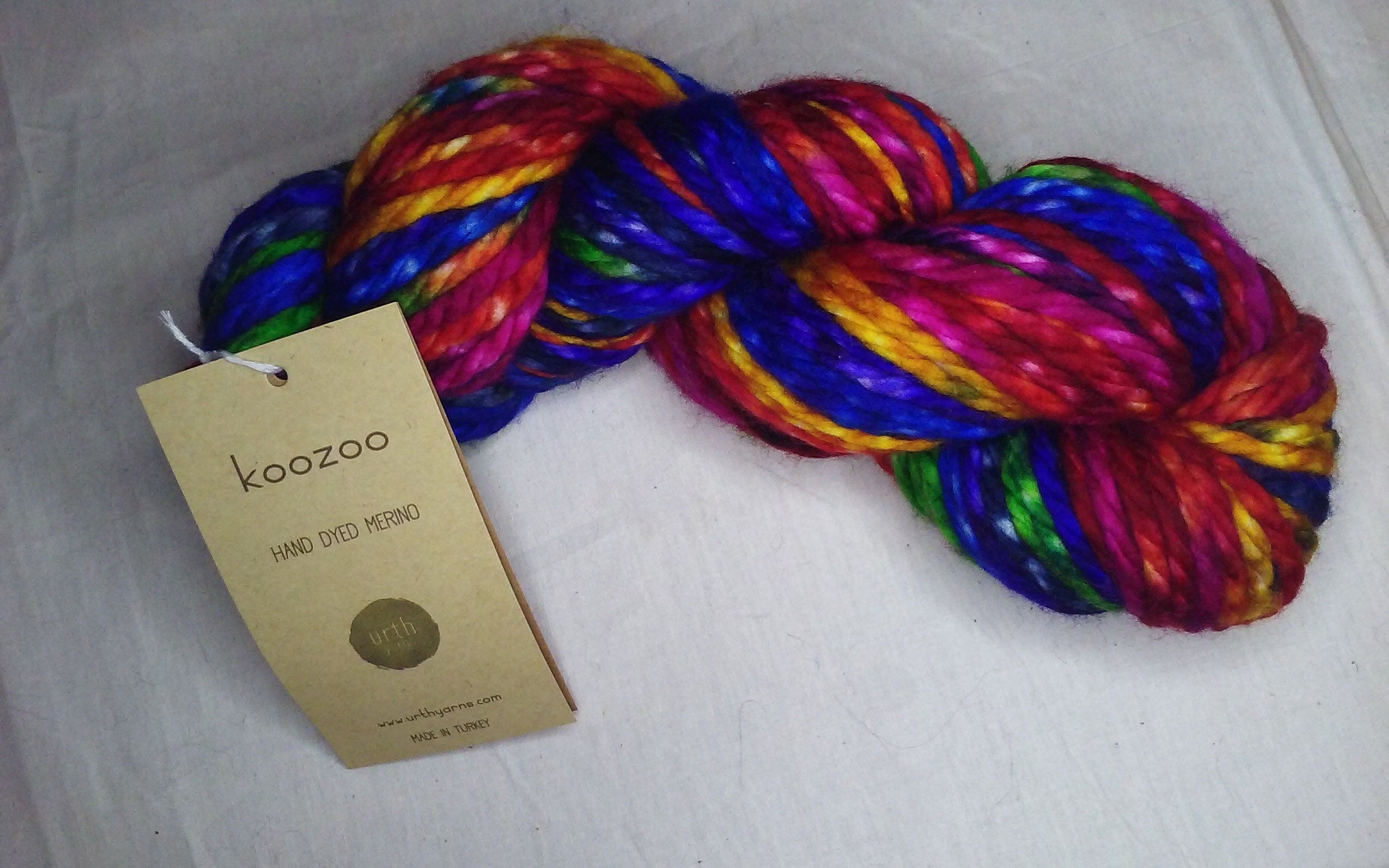 Urth Yarns Koozoo Hand Dyed Bulky Merino Yarn -  Portugal