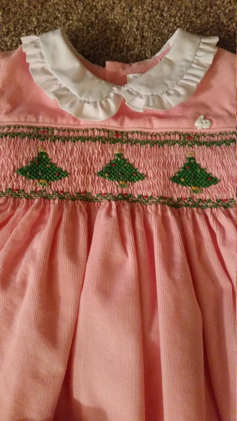etsy smocked dresses