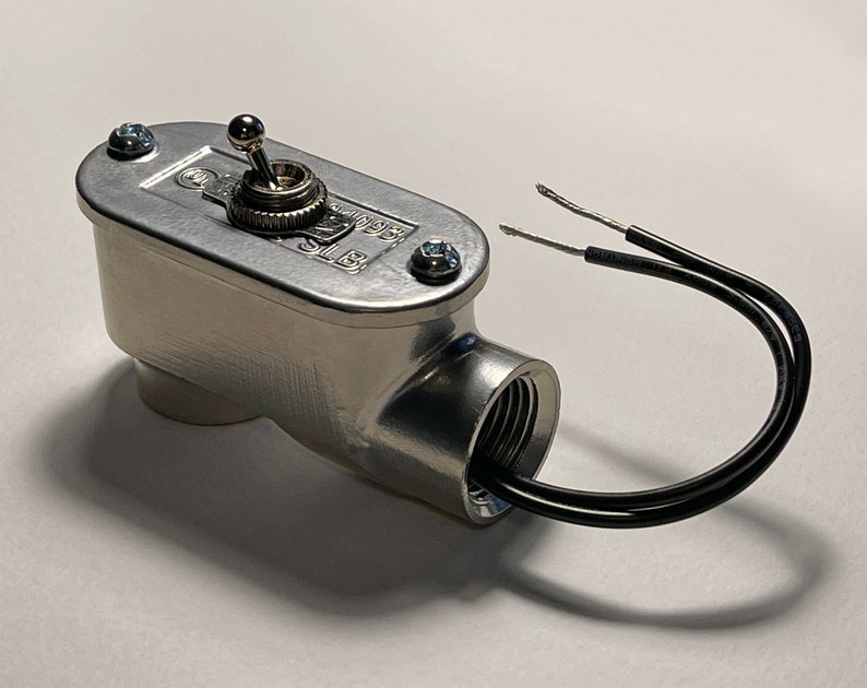 On/off Toggle Power Switch Module for Steampunk Industrial Pipe Lamp ...