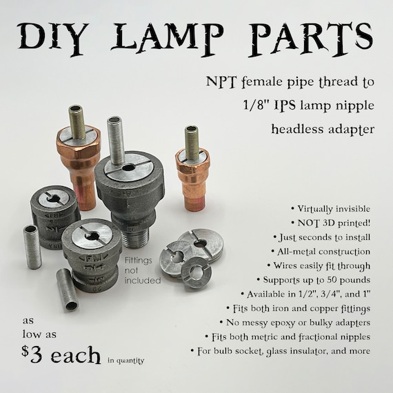 Diy on sale lamp fittings