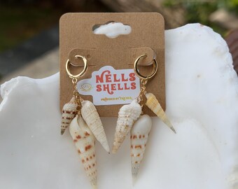 Marlinspike Triple Auger Earrings