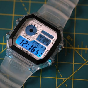 Freeze - Modified Watch Based on Casio AE1200, Brand new, BuiltByHaaroon