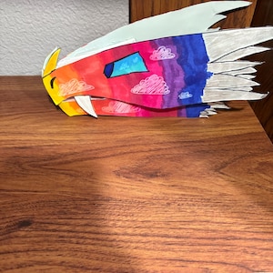 Sunset Dragon Hand Puppet